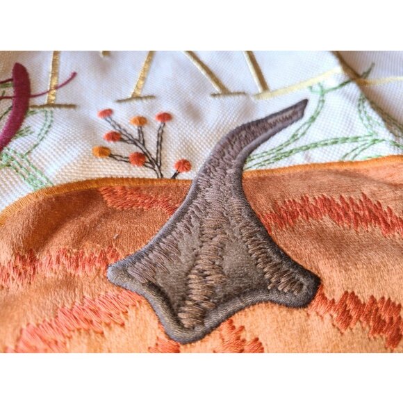 Pumpkin Pillow Cover Fall Decor Thanksgiving Cottage Farmhouse Throw Case Accent - Picture 5 of 11